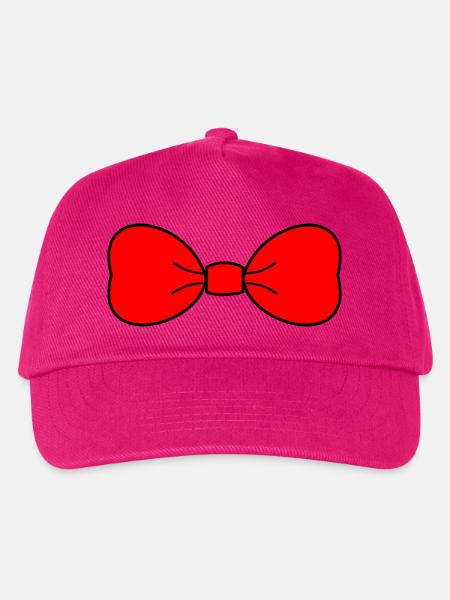 KNOTEN. KRAWATTE - Kinder Basecap - Fuchsia