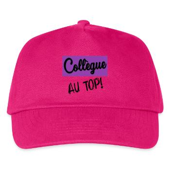 RETIREMENT. RETIREMENT. RETIRED. RETIREMENT - Kids’ Baseball Cap - fuchsia - Front
