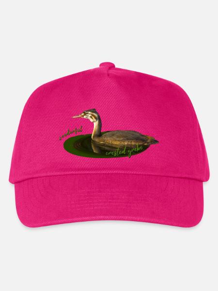 Haubentaucher - Kinder Basecap - Fuchsia