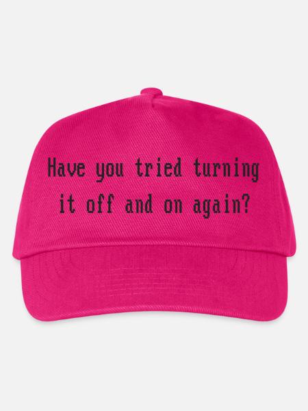 On or Off - Kinder Basecap - Fuchsia