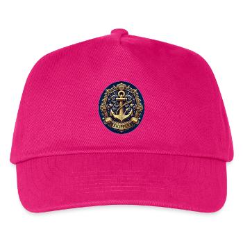 Skipper Logo - Kids’ Baseball Cap - fuchsia - Front
