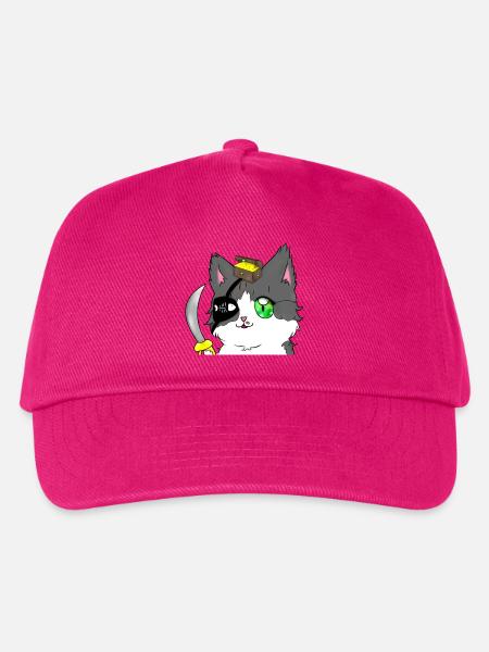 Piraten-Chat - Kinder Basecap - Fuchsia