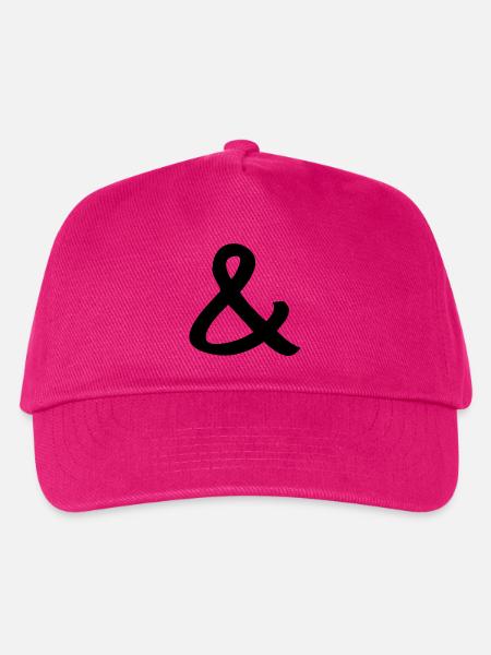 Ampersand - Kids’ Baseball Cap - fuchsia