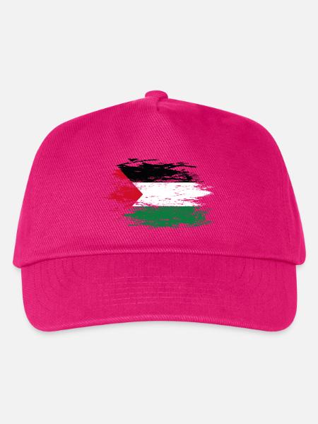 Palästina Flagge used - Kinder Basecap - Fuchsia