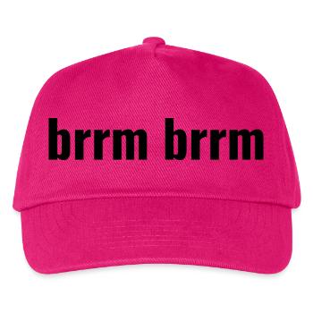 brrm brrm - Kinder Basecap - Fuchsia - Vorne