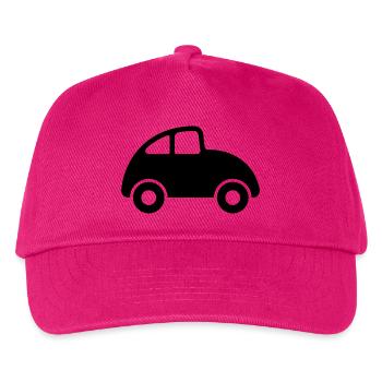 Auto - Kinder Basecap - Fuchsia - Vorne