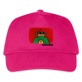 the market town of Mariasdorf in southern Burgenland - Kids’ Baseball Cap - fuchsia - Front