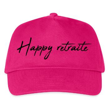 RETIREMENT. RETIREMENT. RETIRED. RETIREMENT - Kids’ Baseball Cap - fuchsia - Front