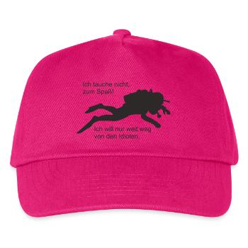 Spass - Kinder Basecap - Fuchsia - Vorne