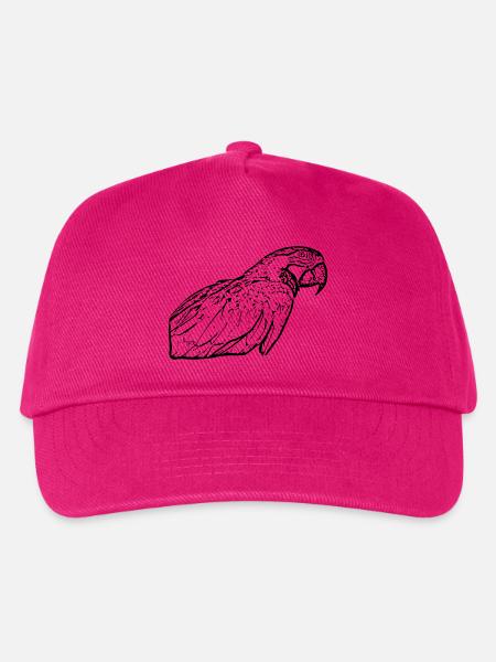 Papageien - Kinder Basecap - Fuchsia