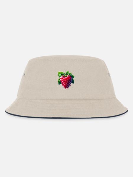 Framboise feuillu coulante - Bob Enfant - blanc cassé/bleu marine