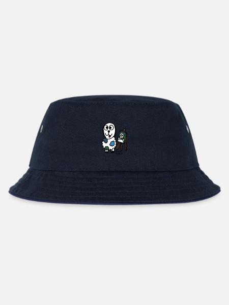 Kunst ScHoF - Kinder Bucket Hat - navy/navy