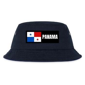 Panama Flagge - Kinder Bucket Hat - navy/navy - Vorne