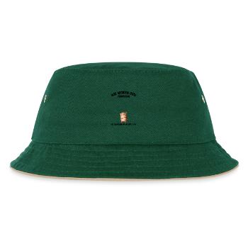 Wir werden dich Vermissen beste Team Abschied - Kinder Bucket Hat - Dunkelgrün/Beige - Vorne