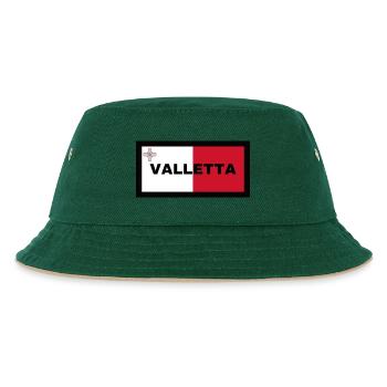 La Valette à Malte Drapeau - Bob Enfant - vert foncé/beige - Devant