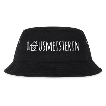 Hausmeisterin - Kinder Bucket Hat - Schwarz - Vorne