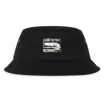 Wels Wallerfischen - Kinder Bucket Hat - Schwarz - Vorne