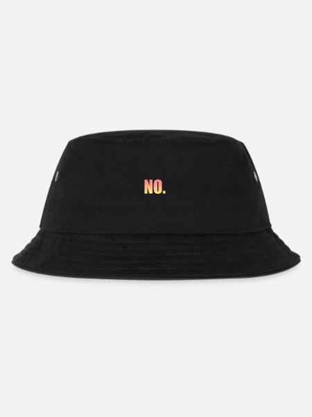 no sticker - Kinder Bucket Hat - Schwarz