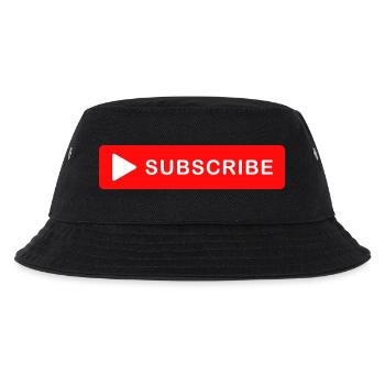 Subscribe Button Click Icon Design - Kids’ Bucket Hat - black - Front