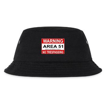 AREA 51 Shield - Kids’ Bucket Hat - black - Front