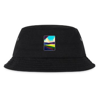 Selhurst Park Stadion Reiseposter Souvenir WPA - Kinder Bucket Hat - Schwarz - Vorne