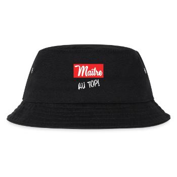 MASTER - Kids’ Bucket Hat - black - Front