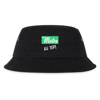 MASTER - Kids’ Bucket Hat - black - Front