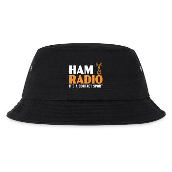 Ham Radio Es ist ein Kontaktsport Operator Ham Rad - Kinder Bucket Hat - Schwarz - Vorne