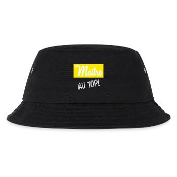 MEISTER. MEISTER. HUMOR - Kinder Bucket Hat - Schwarz - Vorne