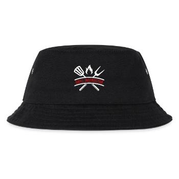 grill instructor - Kinder Bucket Hat - Schwarz - Vorne