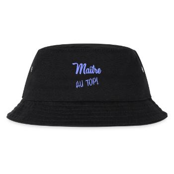 MEISTER - Kinder Bucket Hat - Schwarz - Vorne
