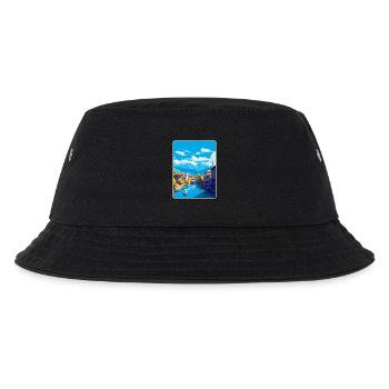 Sarajevo Bosnien Herzegowina Vintage Reiseposter - Kinder Bucket Hat - Schwarz - Vorne