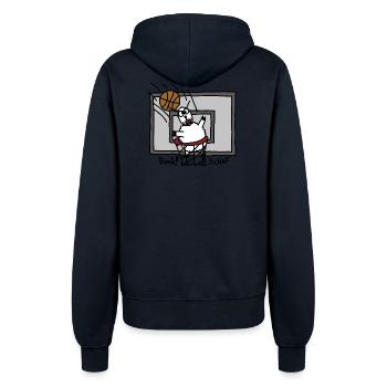 Dunk ScHoF - Frauen Kapuzenjacke - Navy - Hinten - Maraike (178cm)