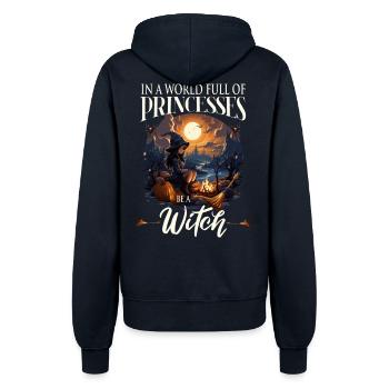 Witch - Frauen Kapuzenjacke - Navy - Hinten - Maraike (178cm)