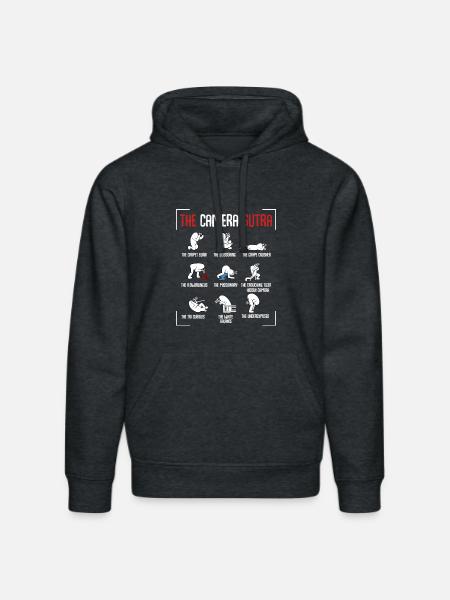 photographer - Stanley/Stella DRUMMER Unisex Organic Hoodie - dark heather grey