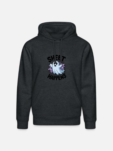 Blatt passiert - Stanley/Stella Unisex Bio-Hoodie DRUMMER - Dunkelgrau meliert