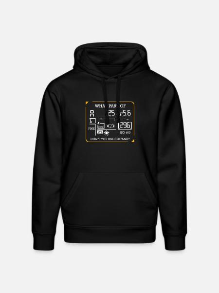 photographer - Stanley/Stella DRUMMER Unisex Organic Hoodie - black