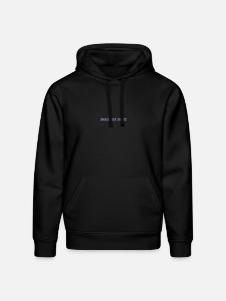 SMALLTALK SUCKS - Spread it! - Stanley/Stella Unisex Bio-Hoodie DRUMMER - Schwarz