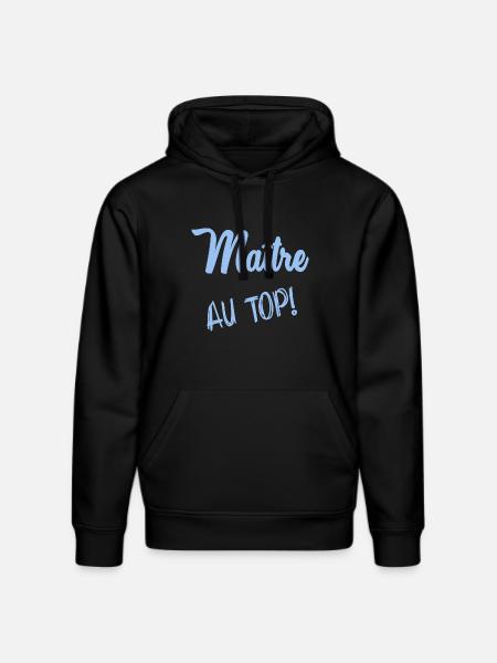 MASTER. MASTER - Stanley/Stella DRUMMER Unisex Organic Hoodie - black