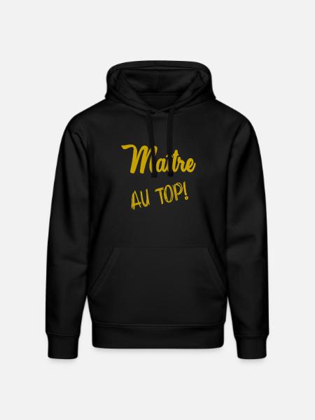 MASTER. MASTER - Stanley/Stella DRUMMER Unisex Organic Hoodie - black