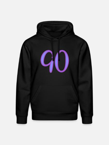 90 - Stanley/Stella DRUMMER Unisex Organic Hoodie - black