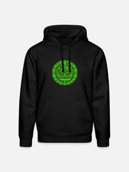 Techno Music Logo - Stanley/Stella DRUMMER Unisex Organic Hoodie - black
