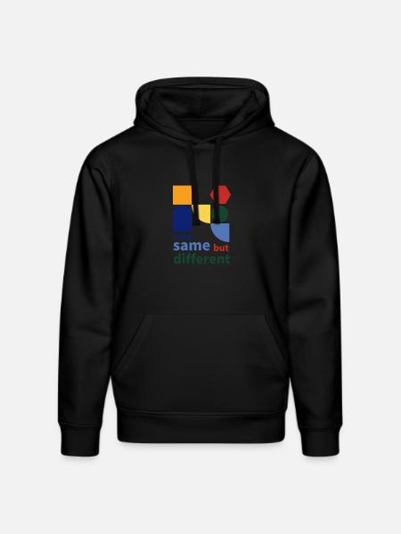 same same but different - Stanley/Stella Unisex Bio-Hoodie DRUMMER - Schwarz