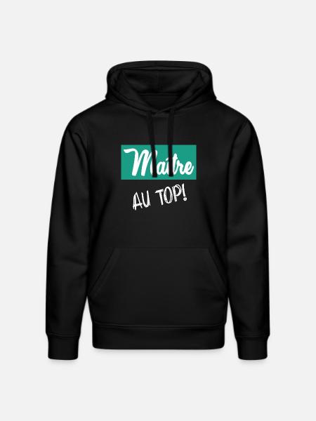 MASTER. MASTER - Stanley/Stella DRUMMER Unisex Organic Hoodie - black