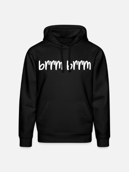 brrm brrm - Stanley/Stella DRUMMER Unisex Organic Hoodie - black