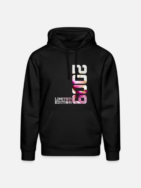 LIMITED EDITION 2009 17TH BIRTHDAY - Stanley/Stella DRUMMER Unisex Organic Hoodie - black