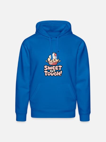 Sweet But Tough! - Stanley/Stella DRUMMER Unisex Organic Hoodie - royal blue