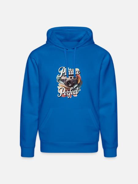 Picture Perfect - Stanley/Stella DRUMMER Unisex Organic Hoodie - royal blue