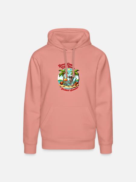 Summer good days - Stanley/Stella DRUMMER Unisex Organic Hoodie - canyon pink