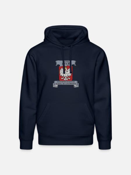 ich bin Pole - Stanley/Stella Unisex Bio-Hoodie DRUMMER - French Navy